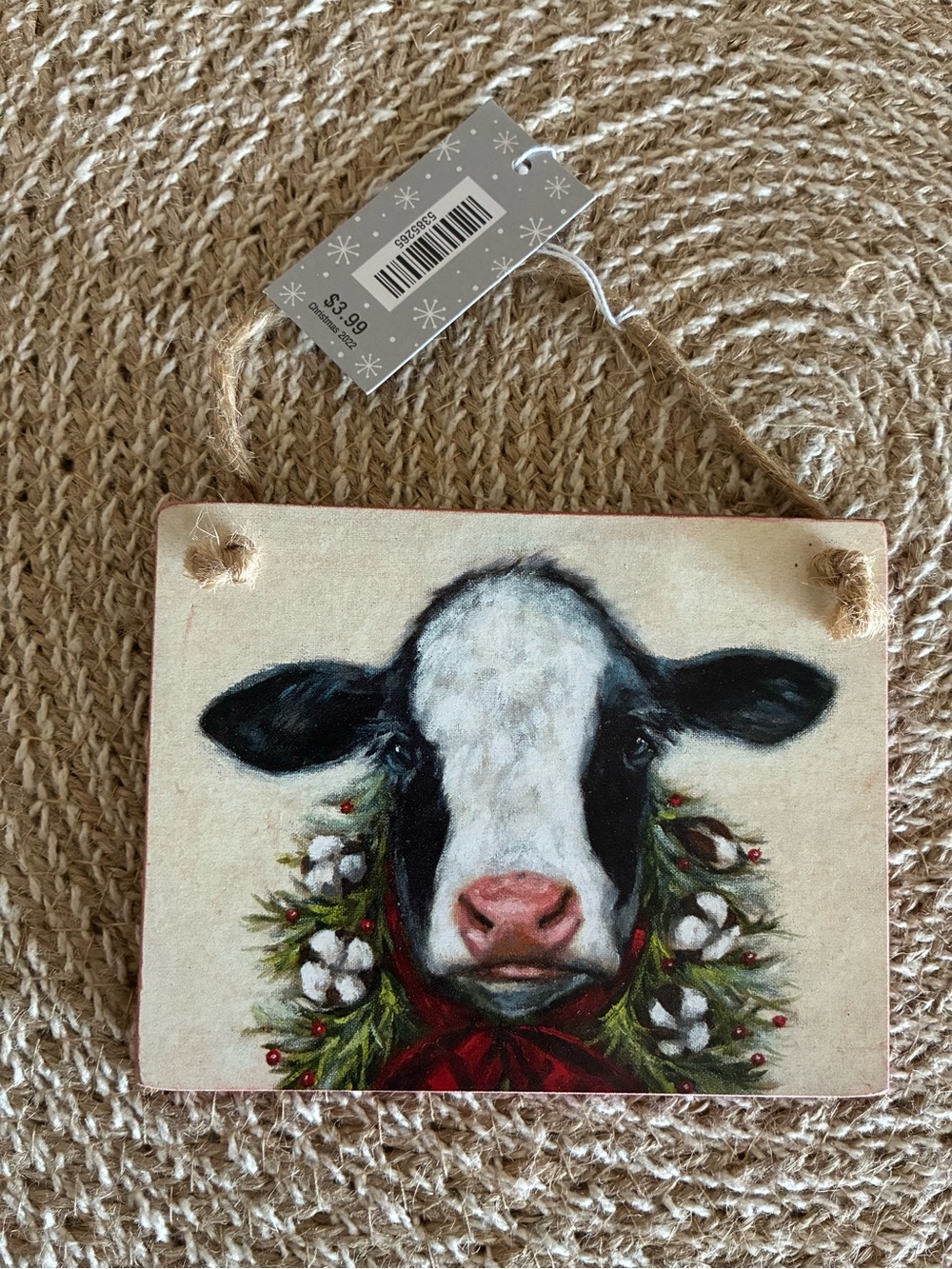 Farmhouse Holiday Animal Coasters and Decor- 7 pieces - Picture 11 of 12